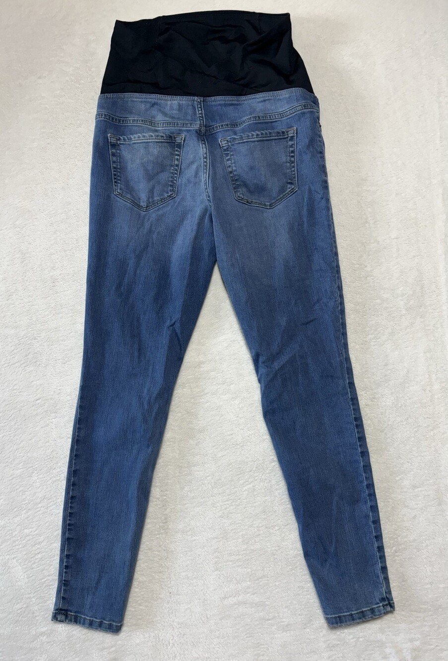 Isabel Maternity Jeggings Womens 6/28R Blue Stretch Denim Pull On - Picture 2 of 8